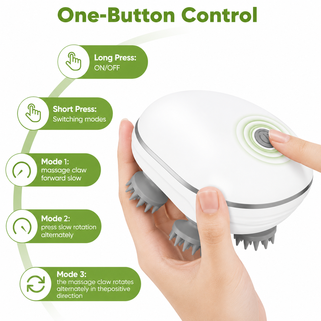 Electric Scalp Massager for Head